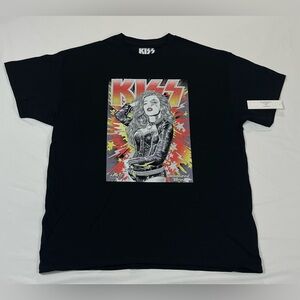 2013 KISS World Tour Concert Poster T-Shirt (Brand New With Tags) Band Merch Tee